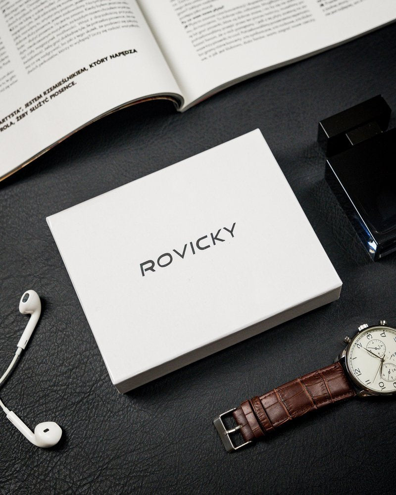 Vyriška odinė piniginė Rovicky RV25 S276