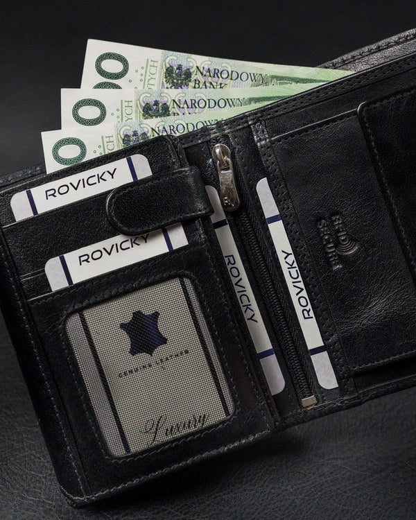 Vyriška odinė piniginė Rovicky RV29 S273