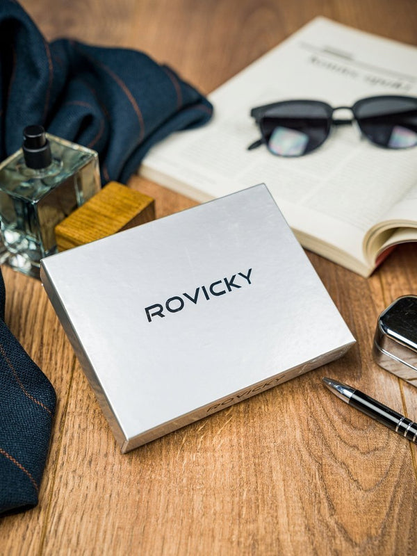Vyriška odinė piniginė Rovicky RV31 S270