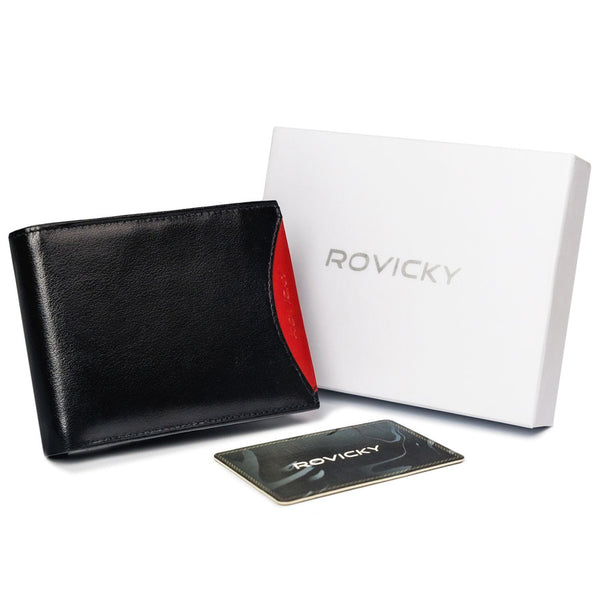 Vyriška odinė piniginė Rovicky RV40 S260
