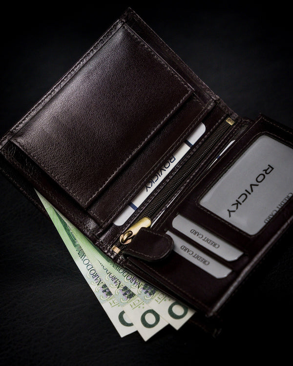 Vyriška odinė piniginė Rovicky RV44 S257