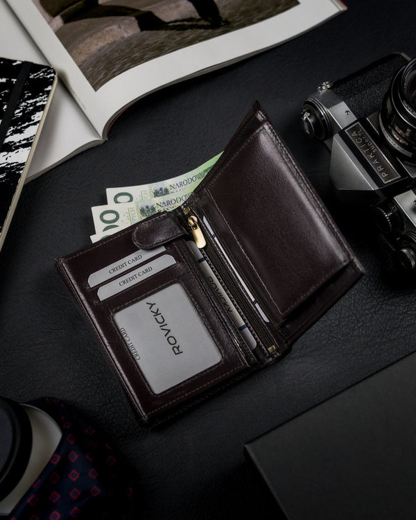 Vyriška odinė piniginė Rovicky RV44 S257