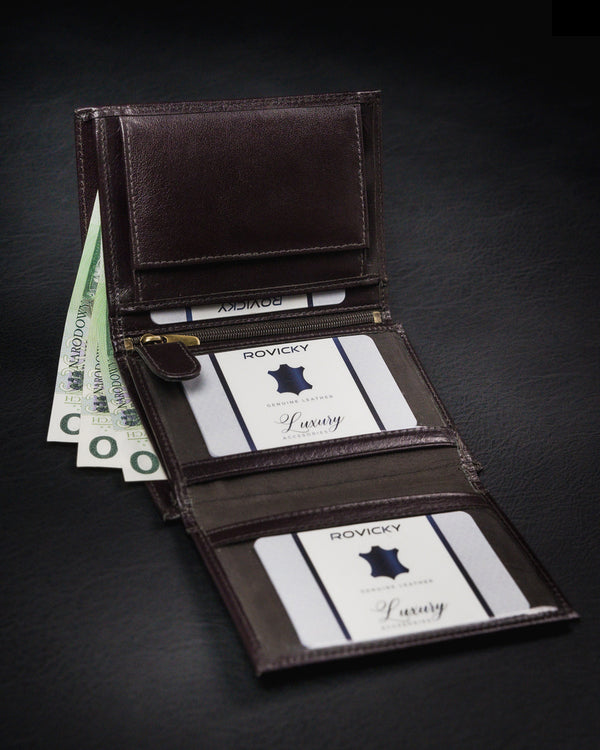 Vyriška odinė piniginė Rovicky RV44 S257