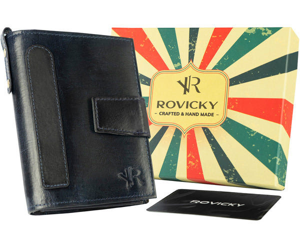 Vyriška odinė piniginė Rovicky RV62 S240