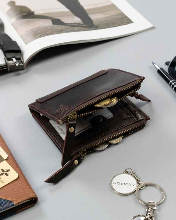 Vyriška odinė piniginė Rovicky RV66 S236