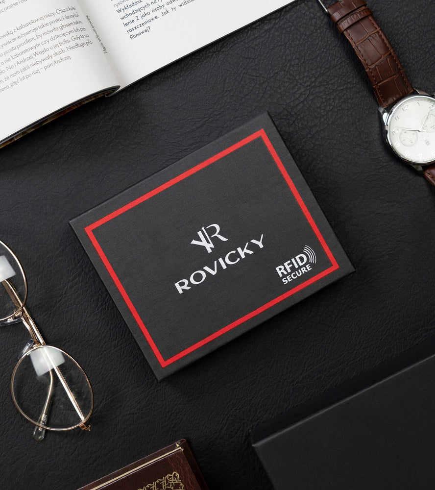 Vyriška odinė piniginė Rovicky RV67 S235
