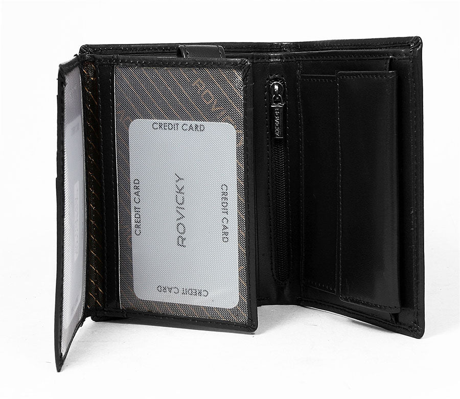 Vyriška odinė piniginė Rovicky RV75 S227