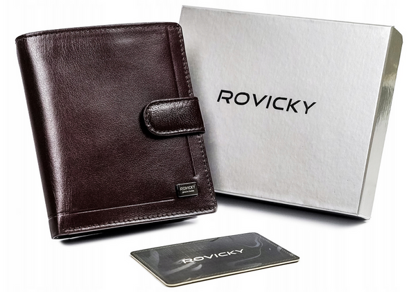 Vyriška odinė piniginė Rovicky RV82 S219