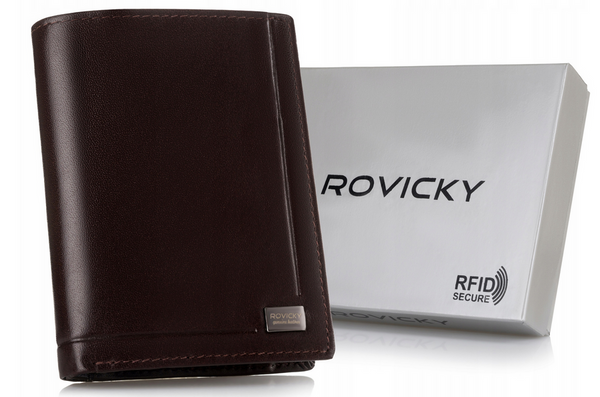 Vyriška odinė piniginė Rovicky RV83 S218
