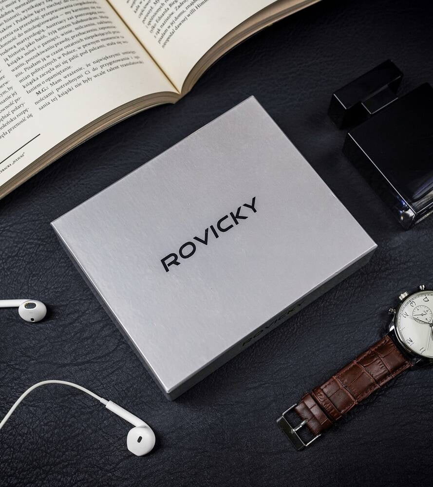 Vyriška odinė piniginė Rovicky RV84 S217