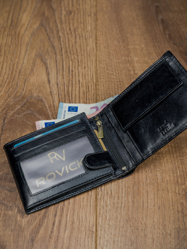 Vyriška odinė piniginė Rovicky RV95 S206