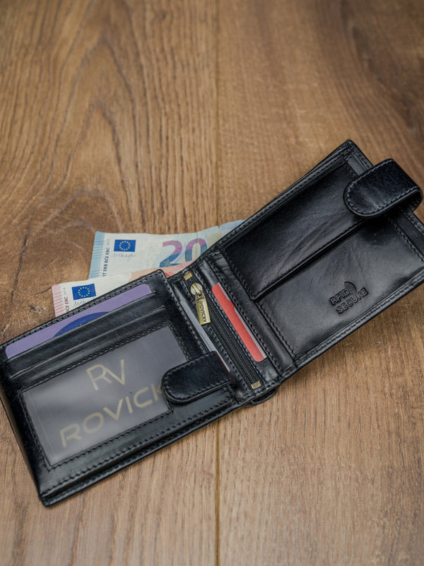 Vyriška odinė piniginė Rovicky RV96 S205