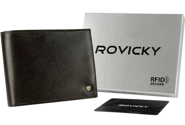 Vyriška odinė piniginė Rovicky RV98 S203