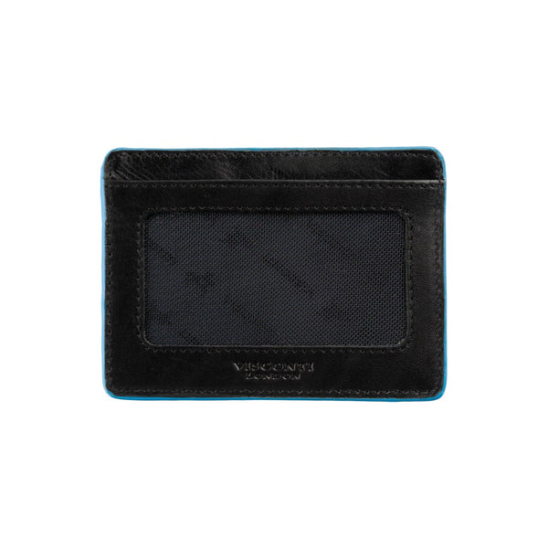 Vyriška odinė piniginė, Visconti Monaco ALP91, juoda, su RFID apsauga
 S158