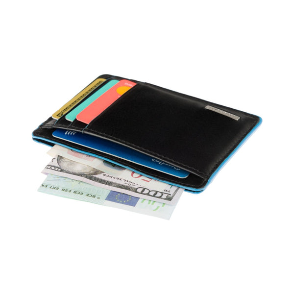 Vyriška odinė piniginė, Visconti Monaco ALP91, juoda, su RFID apsauga
 S158