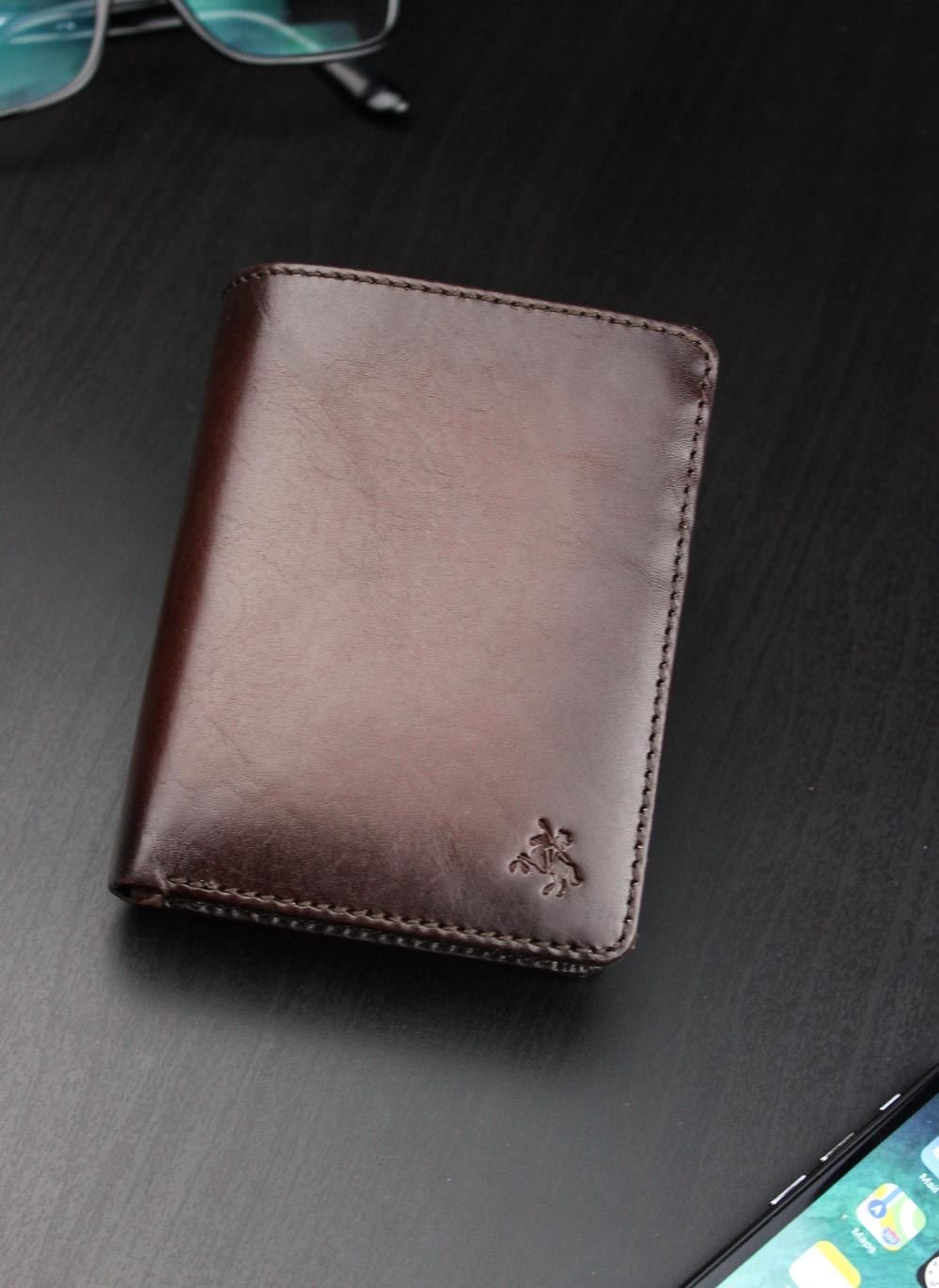 Vyriška odinė piniginė VISCONTI Torino ruda S176