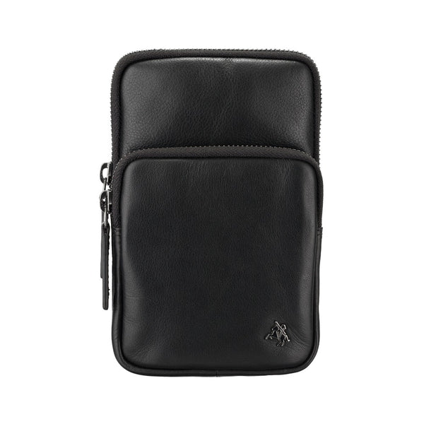 Vyriška odinė rankinė, Visconti S-5, juoda R217