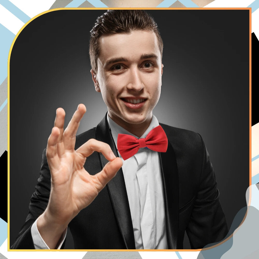 Vyriška peteliškė, raudona, elegantiška