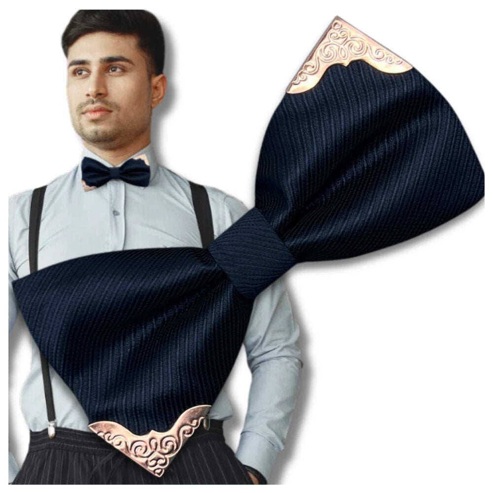 Vyriška peteliškė, tamsiai mėlyna