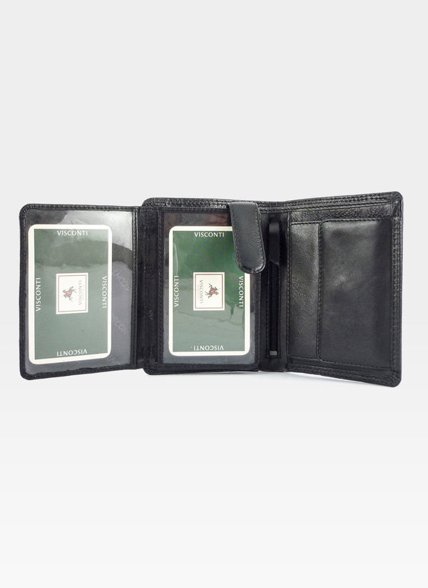 Vyriška piniginė HT11, juoda S132