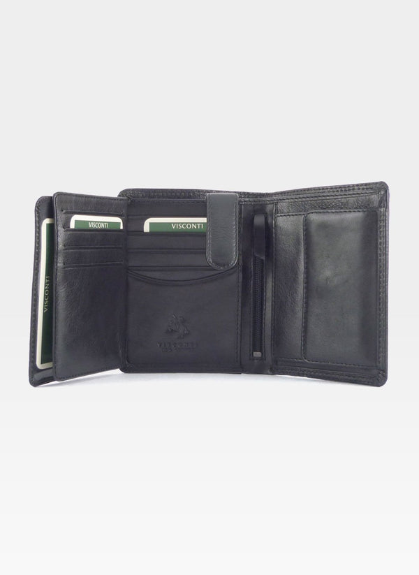 Vyriška piniginė HT11, juoda S132