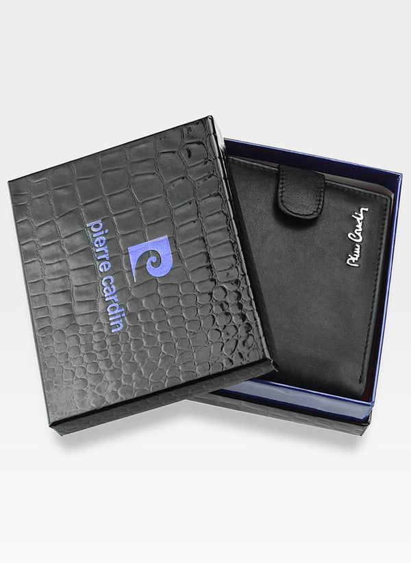 Vyriška piniginė Pierre Cardin K06, juoda S116