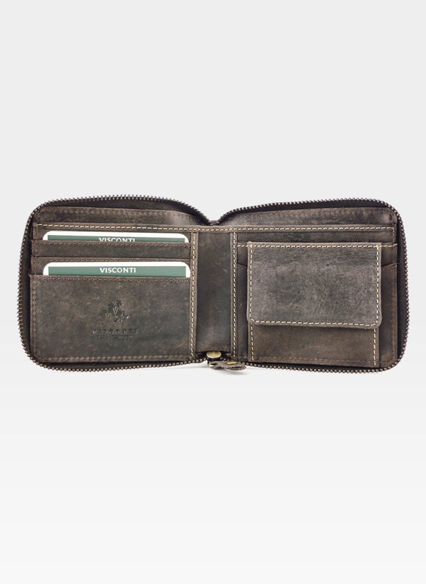Vyriška piniginė Visconti 702 Oil Brn S81