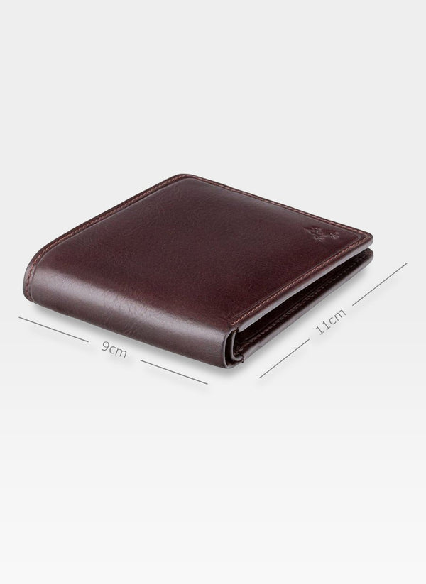 Vyriška piniginė Visconti C4, ruda S76