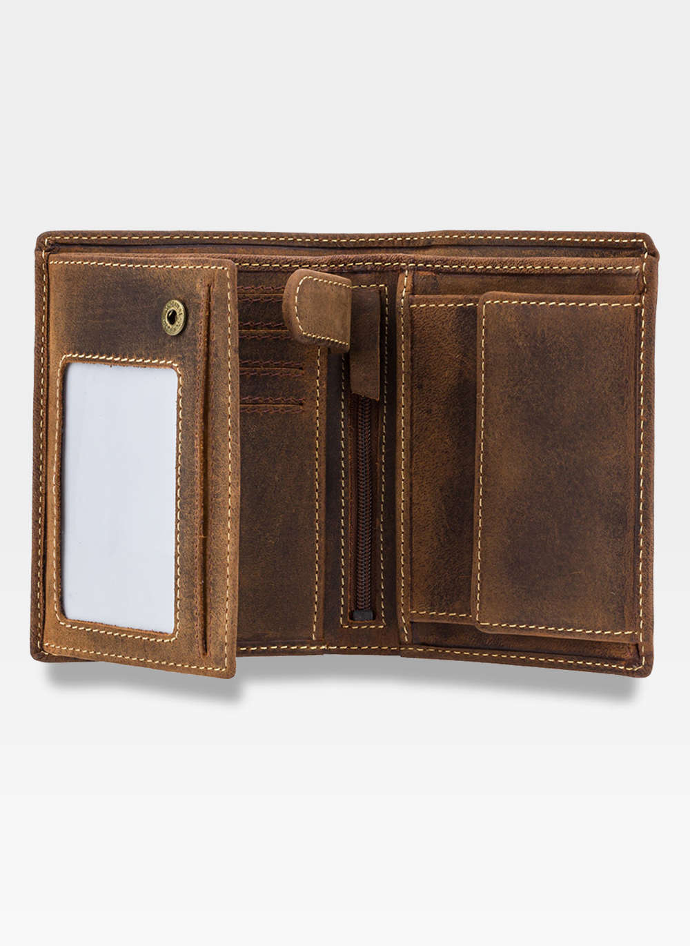 Vyriška piniginė Visconti N11, ruda S57