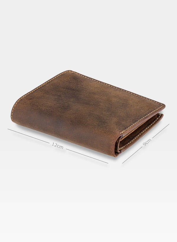 Vyriška piniginė Visconti N11, ruda S57