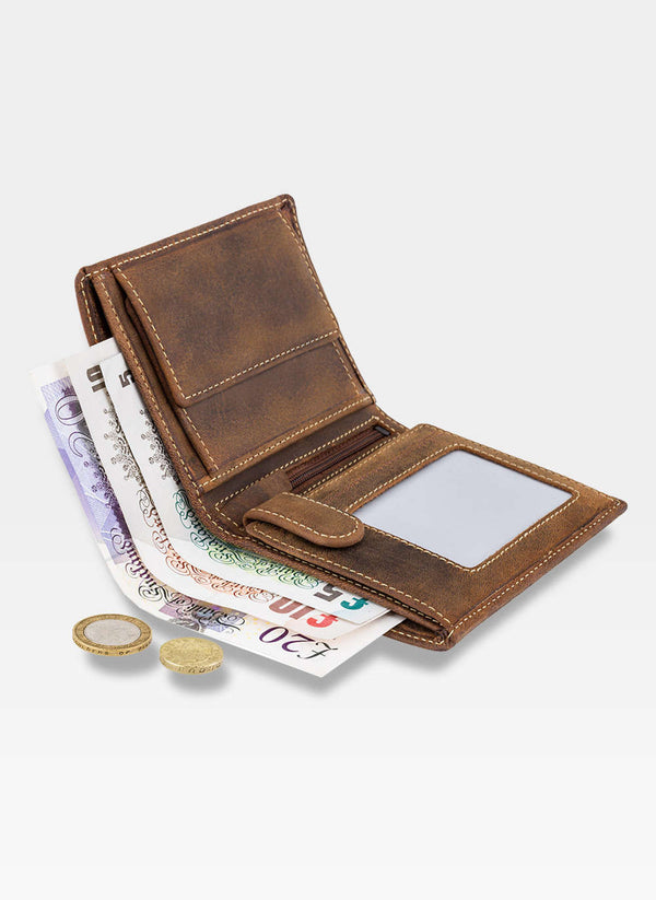 Vyriška piniginė Visconti N11, ruda S57