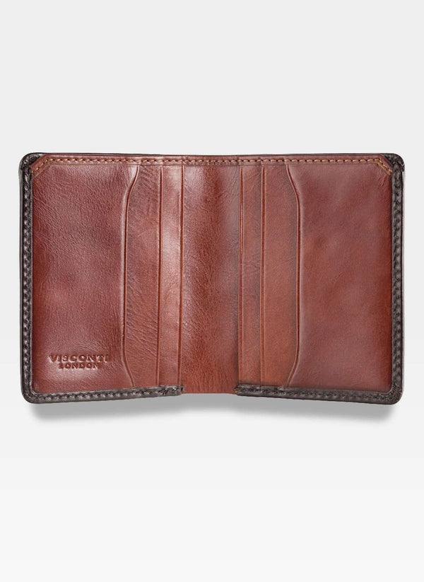 Vyriška piniginė Visconti N7, ruda S53