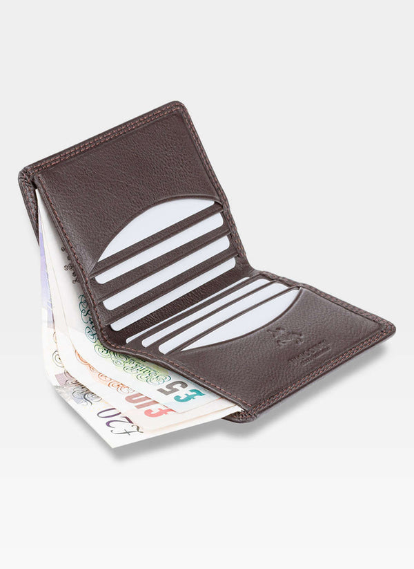 Vyriška piniginė Visconti P11, ruda S48