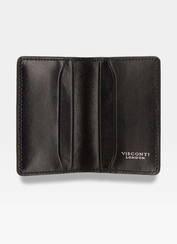 Vyriška piniginė Visconti P3, juoda S46
