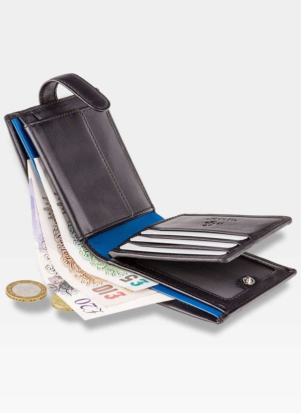 Vyriška piniginė Visconti PM102, juoda S39