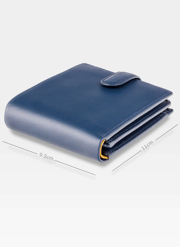 Vyriška piniginė Visconti PM102, mėlyna S38