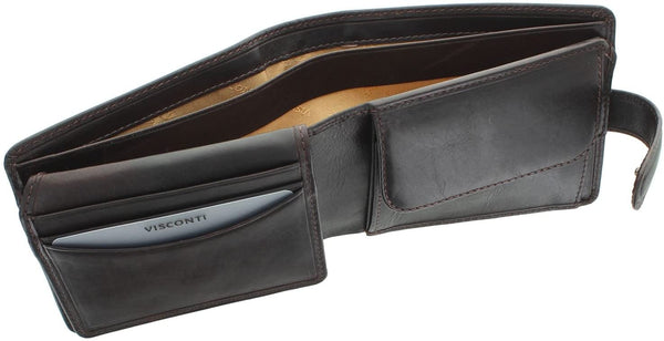 Vyriška piniginė Visconti TSC48, ruda S30