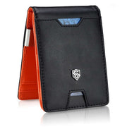 Vyriška plona piniginė, kortelių dėklas su RFID F02 S21