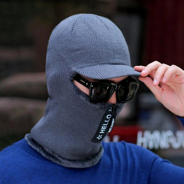 Vyriška slidinėjimo kepurė ED110 pilka