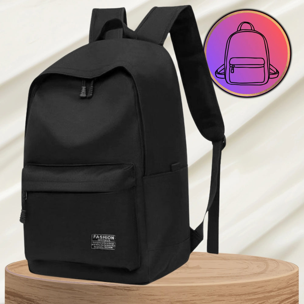 Vyriška sportinė kuprinė, juoda