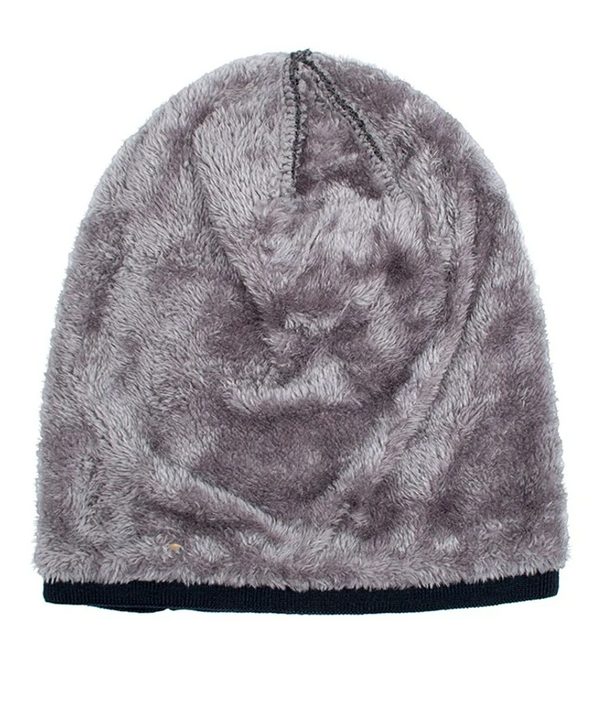 Vyriška žieminė kepurė S117, juoda