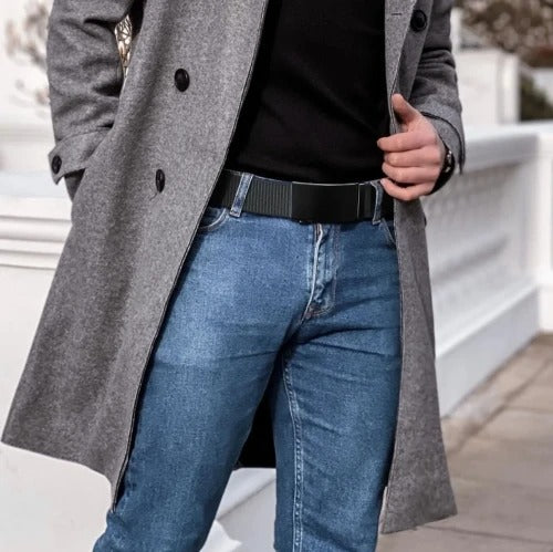 Vyriškas diržas A132 juodas D110