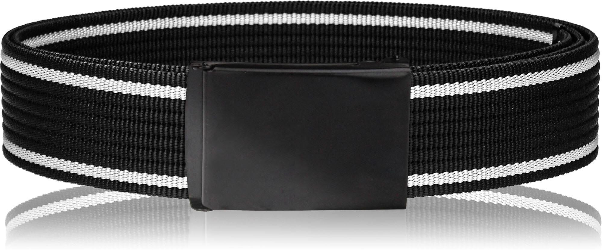 Vyriškas diržas STEVENS juodos, pilkos spalvos, 135XL dydžio, universalus D100