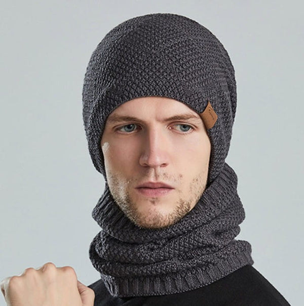 VYRIŠKAS KEPURĖS IR KAKLO MOVOS RINKINYS KR86-1