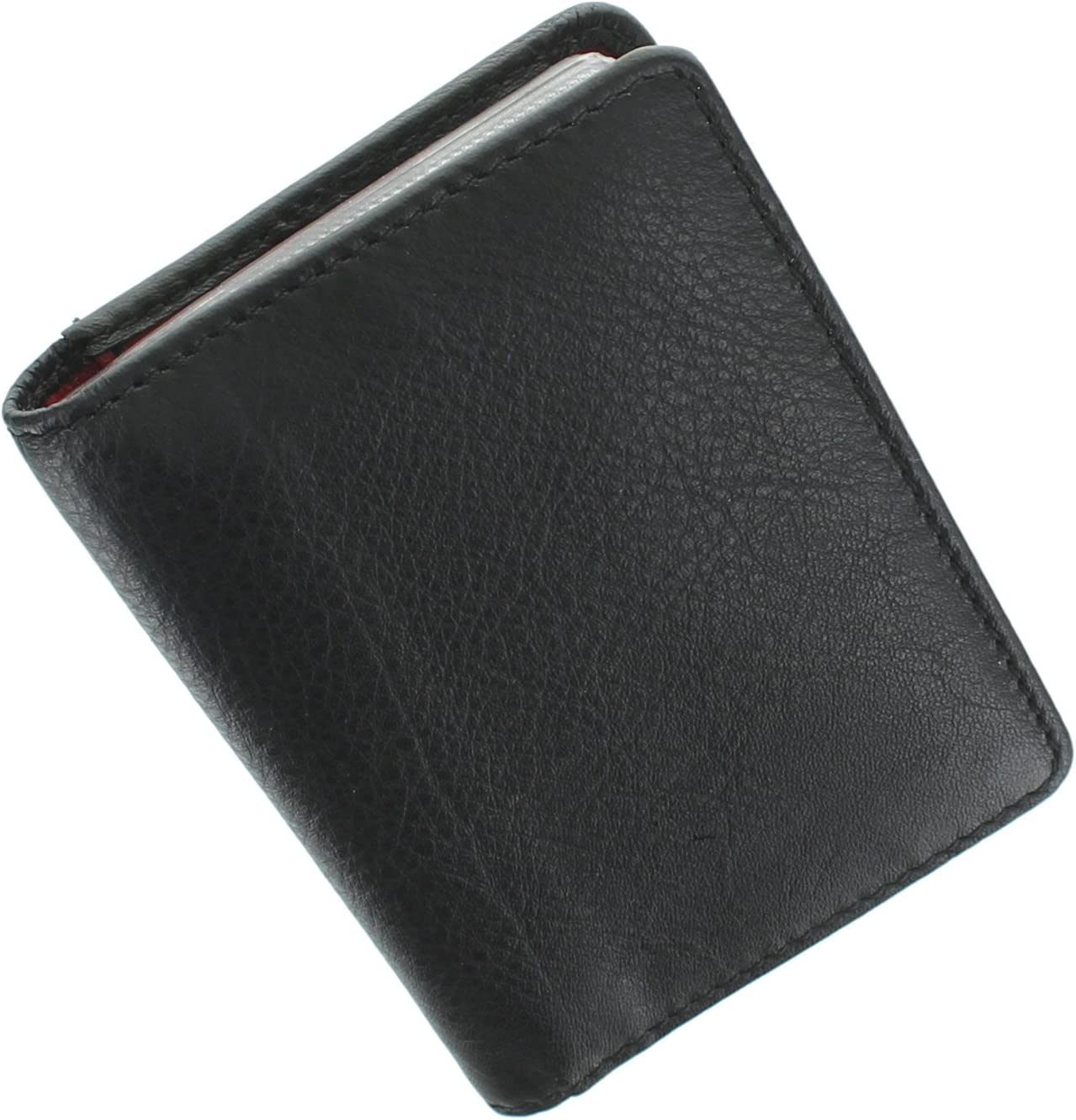 Vyriškas kortelių dėklas Visconti VSL-24 Blk/Red S5