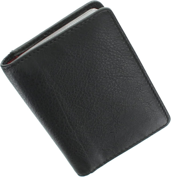 Vyriškas kortelių dėklas Visconti VSL-24 Blk/Red S5