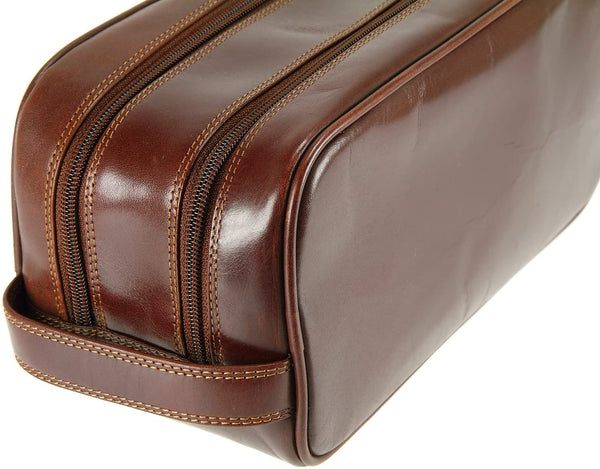 Vyriškas kosmetikos krepšys Visconti MZ100, ruda R4