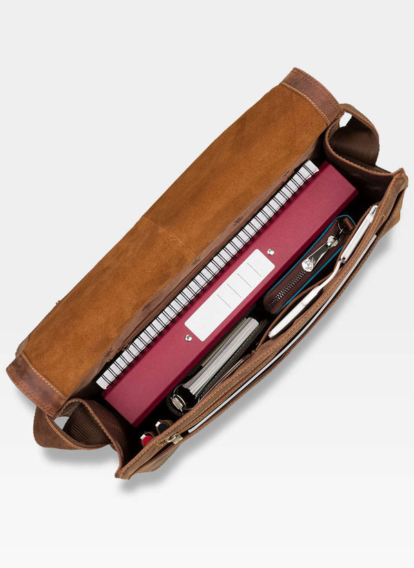 Vyriškas krepšys Visconti XL, šviesiai rudas R2