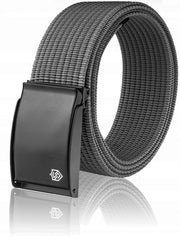 Vyriškas medžiaginis diržas Stevens P11B2, pilkas D56