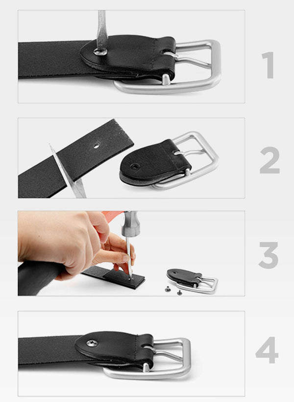 Vyriškas odinis diržas Stevens DI04 D38